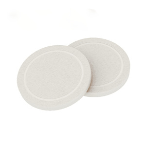 แผ่นรองแก้วดูดซับน้ำเร็ว ทำจากดินไดอะตอมเมียส รูปทรงกลม สำหรับใช้ในห้องน้ำ ชงชา สีชมพู ลายเรียบ - Product Image 5