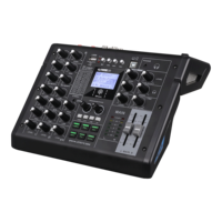 Console de mixage audio numérique professionnelle SK6 avec 24 effets DSP, 6 canaux, carte son intégrée, construction en métal et plastique pour utilisation sur scène