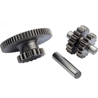 Nouveau kit de remplacement de démarreur 17T avec engrenage de réduction compatible avec les moteurs CG 150cc-250cc pour moto, VTT, quad, moto tout-terrain, buggy de plage