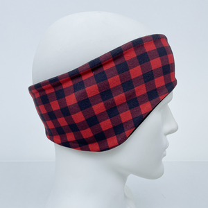 عصابة رأس نسائية حصرية للشتاء قابلة للتخصيص بطباعة كاملة للرياضة، سريعة الجفاف بطبقتين مرنة من السباندكس دافئة - Product Image 1