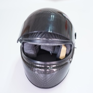 Casque de moto léger en fibre de carbone Casque de moto haute performance de course cycliste - Product Image 3