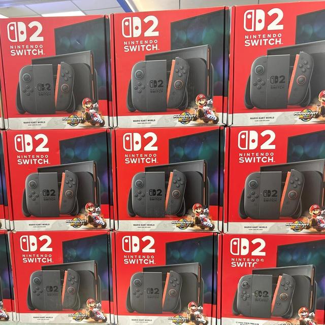 Original Switch 2 Console 256GB Mario Kart World Game Wi-Fi Communication Touch Screen 5220mAh Battery