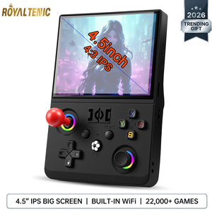 Console de Jeu Rétro Améliorée 2026 R36 MAX 2 Grand Écran 4,5 Pouces WiFi Portable pour Enfants – Lecteur de Jeux Classiques - Product Image 1