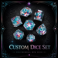 Ensemble de 7 dés polyédriques esthétiques de qualité collectionneur pour jeux, idéal pour offrir