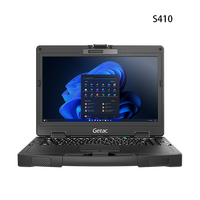 Ordinateur portable semi-robuste Getac S410 avec un excellent rapport qualité-prix, écran 14 pouces, processeur Intel I7, clavier anglais