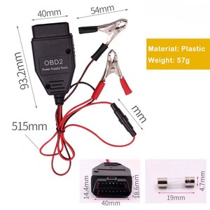 OBD Power Supply Tool Bom ajudante para substituir a bateria OBD 2 Cabo de extensão para proteger o Painel/Relógio Digital/Acústica - Product Image 6