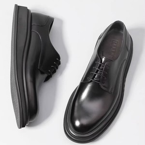 Zapatos Casuales de Cuero Genuino para Hombre, Diseño Moderno 2026, Punta Cerrada, Impermeables, para Oficina y Trabajo - Product Image 4