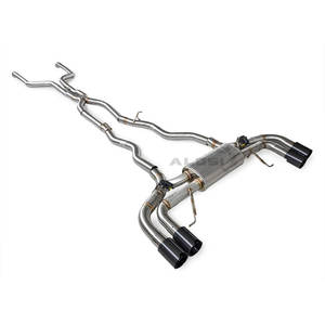 Système d'échappement Catback intelligent à valves pour <span class=keywords><strong>BMW</strong></span> M850/850i 4.4T (G14/G15/G16) 2018-2025, double sortie quadruple ronde - Product Image 3