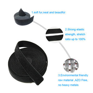 Bande auto-agrippante anti-rayures douce et sans peluches pour vêtements de bébé, textiles de maison, couture, et textiles médicaux - Product Image 4