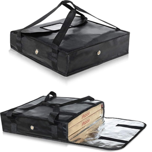 ถุงส่งอาหารแบบมีฉนวนถุงส่งพิซซ่าถุงเก็บความเย็นสำหรับร้านขายของชำ - Product Image 1