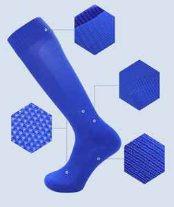 Calze sportive <span class=keywords><strong>da</strong></span> calcio personalizzate <span class=keywords><strong>da</strong></span> uomo, classiche a tinta unita, in maglia, taglia unica, design invernale a caviglia alta con fondo rinforzato - Product Image 2