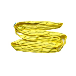 25 톤 x 6mts 60t 13t 리프팅 슬링 폴리 에스테르 무한 웨빙 슬링 라운드 - Product Image 1