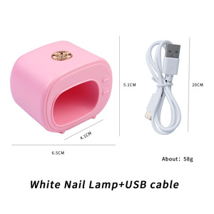 Lámpara UV Profesional para Uñas USB Mini, Modelo MINI03, 16W, 4 LED, Logotipo Personalizado, Compatible con Arte de Uñas - Product Image 6