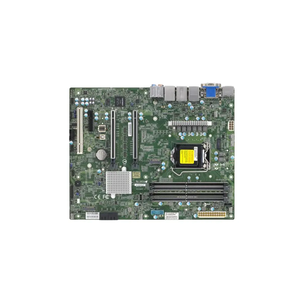 DDR4-2933MHz 4x DDR4 DIMM Intel W480 Motherboard MBD-X12SCA-F