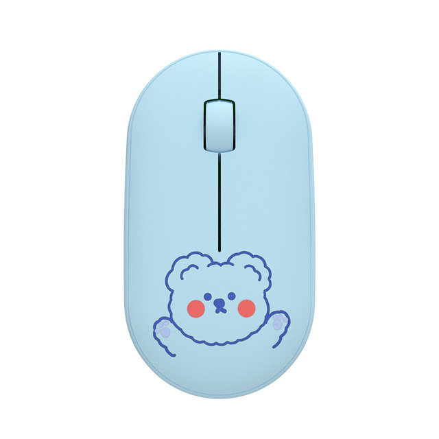 High Precision 1600DPI 2.4G Wireless Mouse CM613, Smooth Tracking on Most Surfaces Portable Cordless Mouse for Daily Work