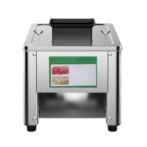 Trancheuse à viande commerciale avec fonctionnement automatique avancé, pour usage en restaurant, moteur 220V, état neuf - Product Image 5
