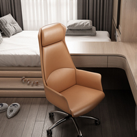 La salle de conférence de chaise de bureau exécutif de personnel de société préside la chaise en cuir avec les roues mobiles