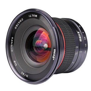 Objectif grand angle manuel Meike MK-12mm F2.8 pour appareil photo sans miroir Canon/<span class=keywords><strong>Nikon</strong></span>/Sony/Fuji/M4/3 - Product Image 1