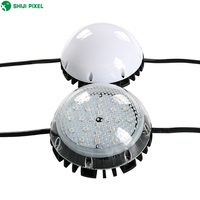 Boule LED à pixels de 120 mm de diamètre, 12 LED SMD 5050 RGB, lumière ponctuelle DC24V pour la décoration de bâtiments
