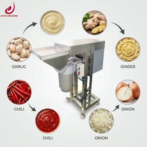 Machine à écraser l'ail et le gingembre automatique JUYOU, en acier inoxydable, pour la préparation de pâtes végétales, destinée à la transformation alimentaire - Product Image 4