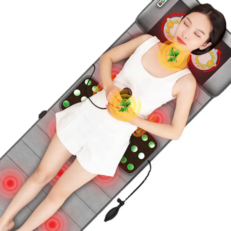 2023 New Arrivals Vibration Mattress Vibrating Smart Heating Massage Mattress Vibrating Bed Mattress for chair bed