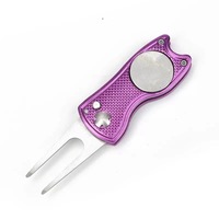 Fabricant d'outils de Golf pliables de qualité supérieure, Logo personnalisé, accessoires de Golf, fourche verte