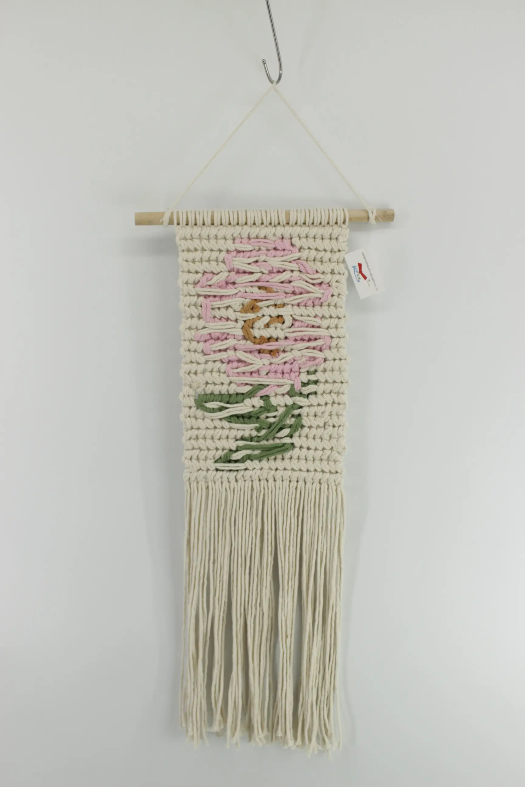 Prachtige Interieur Macrame Handgeweven Groothandel Wanddecoratie Handgemaakt Tapijt