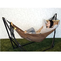 Hamac pliable Portable en acier, support de hamac sur pied, pour Camping à l'intérieur, avec sac de rangement, offre spéciale, haute qualité