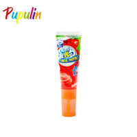 20g Bonbons liquides pour enfants à saveur de fraise avec cuillère Tube de dentifrice Chocolat Fruité Halal Boîte d'emballage certifiée