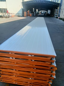 Panel Sándwich de Lana de Roca con Relieve de 10CM, Placa de Revestimiento Metálico para <span class=keywords><strong>Aislamiento</strong></span> Térmico, para Interiores de Almacenes y Laboratorios - Product Image 5