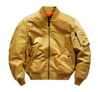 Automne hiver hommes MA1 pilote veste nouvelle couleur unie américain volant costume moto Bomber veste grande taille inspiré