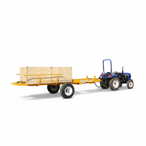 Carro de Transferencia Agrícola Zoomye de Alta Resistencia, Carro Flexible para Manejo de Huertos, Capacidad de 730 kg, Carga/Descarga Rápida, 1 Año de Garantía - Product Image 1