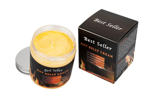 Crème Amincissante au Gingembre Bio Marque Blanche pour Brûler la Graisse du <span class=keywords><strong>Ventre</strong></span>, Perdre du Poids <span class=keywords><strong>et</strong></span> Remodeler le Corps, Crème Chauffante - Product Image 2
