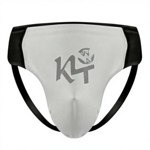 Ceinture de soutien inguinal en néoprène profilée pour homme K4 avec soutien lombaire, logo en relief, respirante, protection sportive pour la boxe, gaine sculptante - Product Image 1