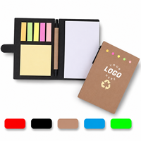 Bloc-notes personnalisé avec stylo et notes autocollantes, bloc-notes à faire la liste des choses à faire, bloc-notes personnalisé avec logo, bloc-notes promotionnel, bloc-notes autocollant