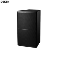 DEKEN CLUB XF10 Haut-parleur professionnel 2 voies 10 pouces 300W passif pleine gamme pour KTV, club, conférence et salle multifonctionnelle