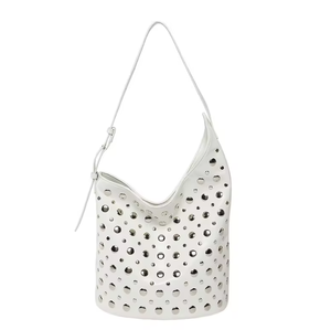 Bolso de hombro de lujo para mujer, de diseñador, con logotipo personalizado, accesorio de moda portátil - Product Image 6
