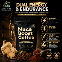 Mélange pour Boisson au Café, Poudre de Racine de Maca, Boisson Vitalité et Endurance pour Hommes, Formule Personnalisée OEM ODM pour la Gym