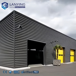Atelier d'entrepôt logistique préfabriqué de structure en acier Bâtiment industriel Bâtiment commercial Entrepôt de structure en acier - Product Image 1