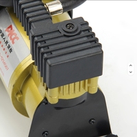 Pièce détachée OEM Mini compresseur d'air électrique 12V 160w pour voiture Pompe avec manomètre Poignée portable Gonfleur de pneu