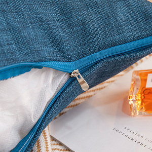 아메리칸 코튼 대마 원단 45x45 cm 베개 케이스 던져 장식 쿠션 커버 베갯잇 사무실 좌석 소파 용 - Product Image 4