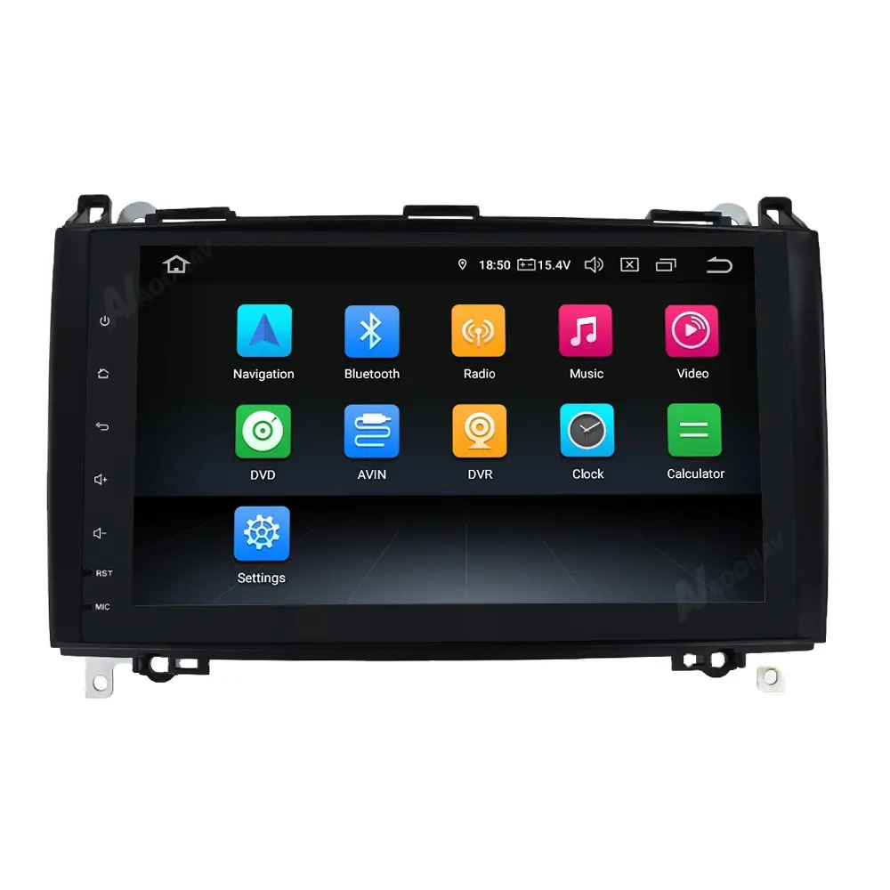 2 din Android stereo araba radyo çalar Benz a-sınıfı W169 B sınıfı W245 Viano Vito Sprinter VW Crafter 2004-2013