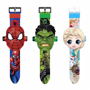 Montre électronique lumineuse Kuromi Spider-Man avec projecteur numérique pour enfants, montre à bracelet avec 24 images d'anime - Product Image 2