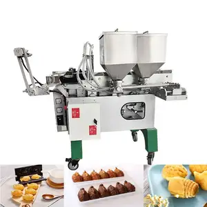 Automatic Electrical Delimanjoo Making Stuffing Fill Korean Mini Fish Cake Moshi Manju Maker Machine For Corn Walnut Shape Cake