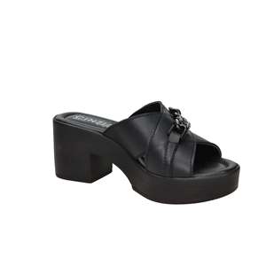 Ciabatta con Tacco Cinzia Soft da Donna Nera IAF203519 - Product Image 5