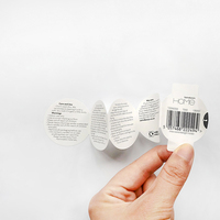 Étiquettes autocollantes personnalisées imprimées recto-verso, pliables, double couche, multicouches, pour livrets, logos de marque et emballages