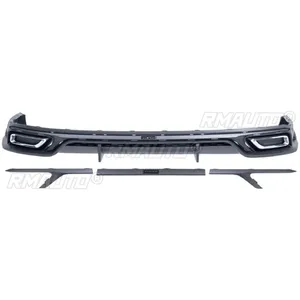 Kit carrosserie pour Accord, séparateur de pare-chocs arrière noir brillant style YOFER, spoiler de pare-chocs pour Honda Accord 11e génération 2023, accessoires de voiture - Product Image 6