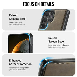 <span class=keywords><strong>Funda</strong></span> de Teléfono de Cuero <span class=keywords><strong>Original</strong></span> CaseMe de Fábrica para <span class=keywords><strong>Samsung</strong></span> S26, Carga Inalámbrica, Cubierta Trasera Magnética para <span class=keywords><strong>Samsung</strong></span> S26 S25 S24 Ultra S23 - Product Image 2