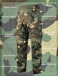 <span class=keywords><strong>Pantaloni</strong></span> Cargo Stile Tattico Alta Flessibilità Multi <span class=keywords><strong>Tasche</strong></span> G3 per Uomo Attività all'Aperto e Allenamento - Product Image 5
