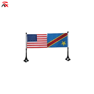 Drapeau de guidon de vélo en polyester, mini-drapeau décoratif d'extérieur, design personnalisé pour le VTT - Product Image 5